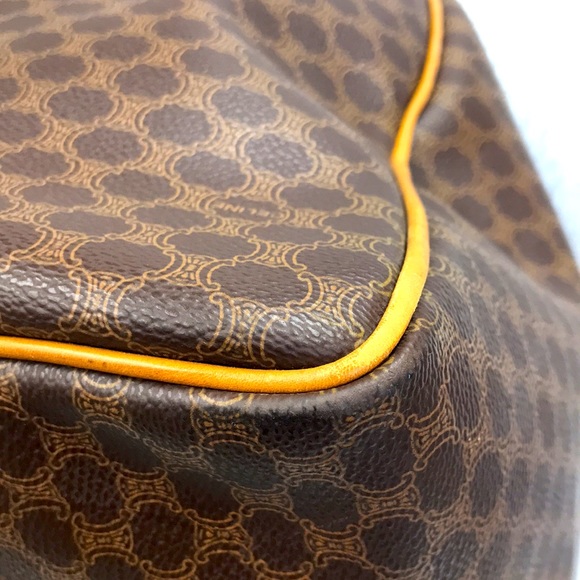 CELINE MACADAME VINTAGE BOSTON/DUFFLE BAG - Picture 7 of 13